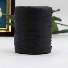 1PC Raffia Yarn Hand Crochet Foldabe Raffia Bag Hat Fashion Ribbon Rope For Handknitting Thread - Multicolor - View 16