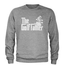 The Golf Father Golfing Dad  Adult Crewneck Sweatshirt