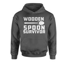 Wooden Spoon Survivor  Youth-Sized Hoodie