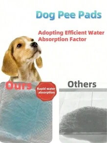 50/100/150/200 piezas Pañales desechables para perros superabsorbentes y sin olor para perros, gatos, conejos - 50pcs - Ver 3