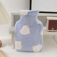 1pc  Soft Comfortable Cover Hot Water Bag For Winter, Girls Hot Compress, Warm Belly, Warm Water Bag, Small Size, Carry On Water Filling, Warm Hand Bag, Flushing Water, Warm Hand Bag - Default - View 9