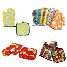 2 PIECE KIT OF THERMAL GLOVE WITH MGV POT REST - Nhiều màu - Xem 1