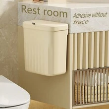 壁挂式翻盖垃圾桶，超薄大容量垃圾桶，适用于厨房或浴室，防水，厨房储物，厨房收纳盒，厨房收纳盒，储物物品，厨房，储物，收纳盒，收纳盒，收纳，收纳盒，抽屉收纳盒，旅行，厨房用品，厨房用具，厨房工具，厨房用品。，家居装饰，圣诞礼物，家居礼品，房间装饰 - 彩色 - 查看 2