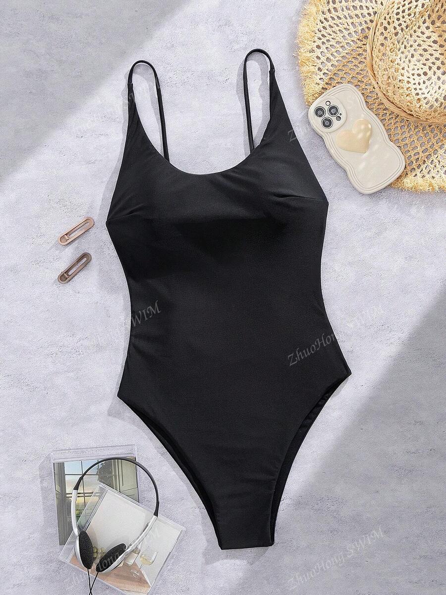 Sexy OnePiece Bathing Suit For Women, UNeckline Backless Design