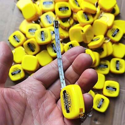 4/8/12 Pcs Keychain Tape Measure Mini Measuring Tape Functional Pocket Tape Measure Retractable Metric Inch Construction Party Favors For Birthday Daily Use,Small Tape Measure Keychains Functional Mini Retractable Measuring Tape,Gift,1m/ 3ft, 4 Color
