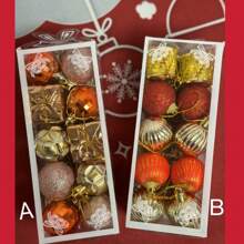 20 Pcs 4cm Small Christmas Tree Hanging Ornaments. - Multicolor - View 5