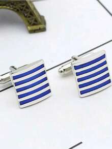 Gemelos para hombres, gemelos de camisa francesa para negocios, accesorios de moda decorativos - Multicolor - Ver 10