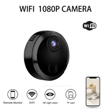 1pc HD 1080P Mini Camera, Portable Small Nanny Cam, Tiny Camera With Night Vision And Motion Detection, Home Security Camera For Indoor Outdoor Pet,Micro Camera With Night Vision, Motion Detection, Rechargeable Battery - Easy To Install And App Control App-Controlled, As Halloween, Christmas Gift