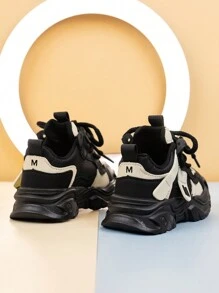Girls Sneakers Autumn New Korean Version Kids Chunky Shoes Girls Sports Shoes Breathable Boys Running Shoes