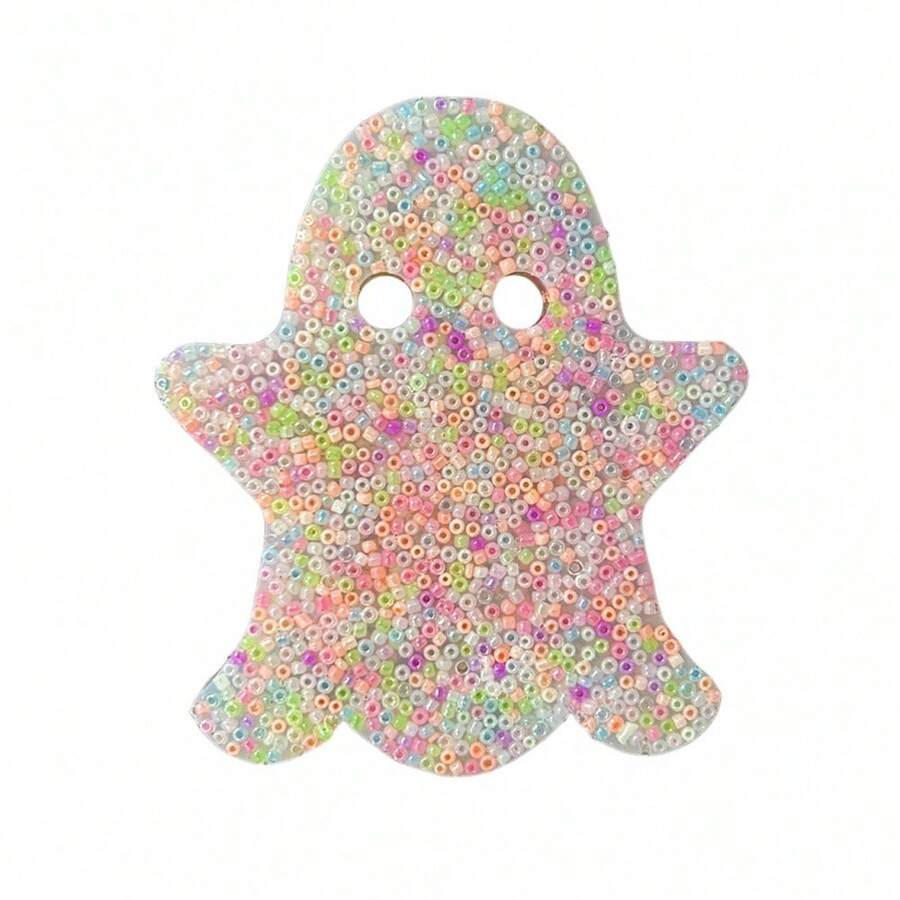 Halloween Pumpkin Ghost Sensory Skin Picking Fidget Toy - Multicolor - View 1