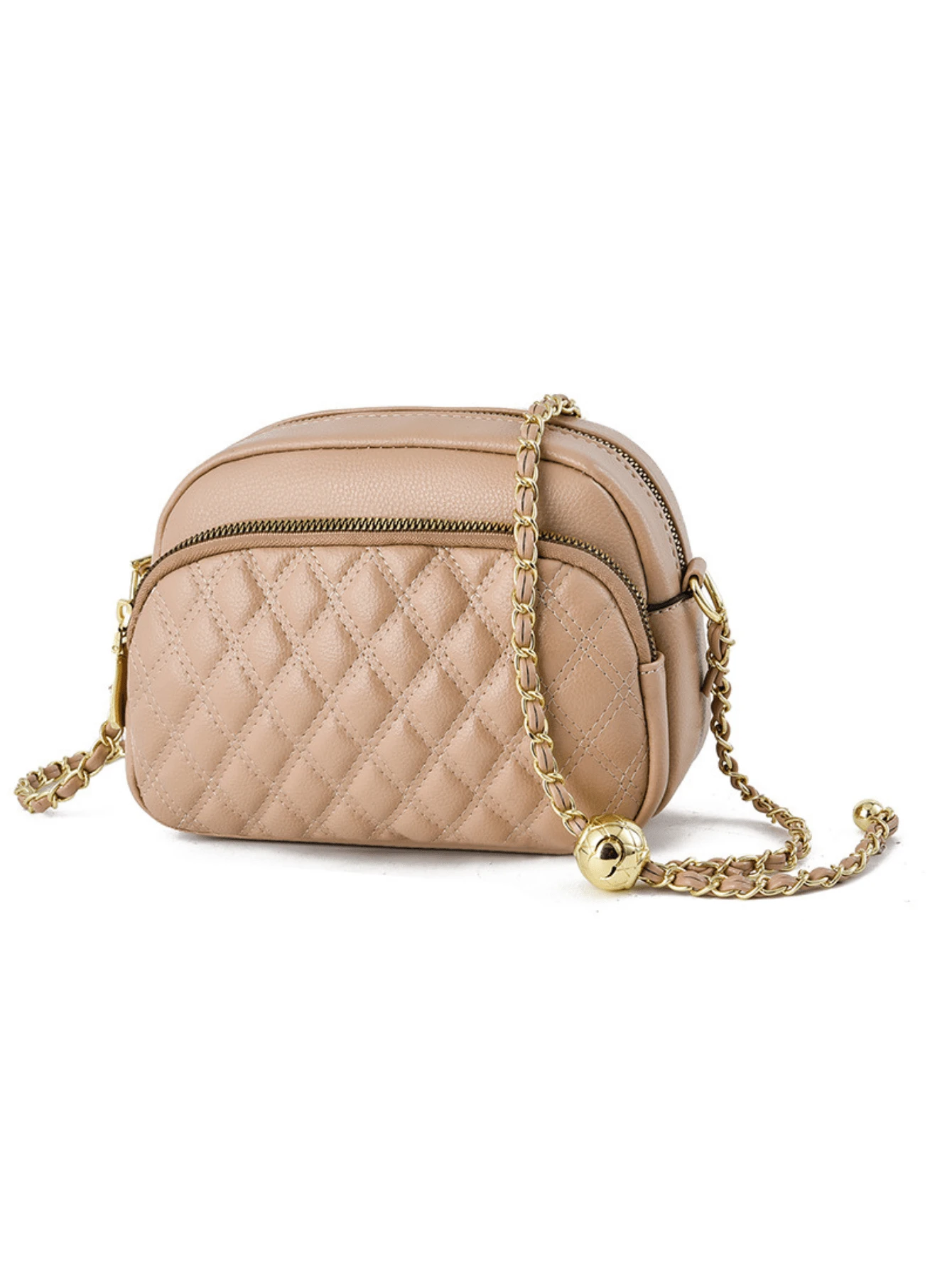 Crossbody Shoulder Bags Mini Women's Bag YB1002 - Krem - View 1
