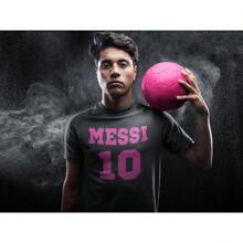 World Soccer Futbol Messiami Mens T-Shirt - Kelly green - View 2