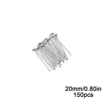 300pcs Golden-Silver Metal T-Pins 20-50mm, For DIY Bracelets, Necklaces, Earrings Jewelry Making Craft Supplies