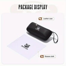 MePanda Unisex Small Frame Square Outdoor Travel Fashion Glasses