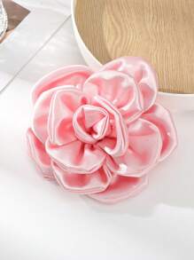 1个超大号缎面花朵发夹，适合日常佩戴、海滩装扮、比基尼造型和度假装扮。 - 彩色 - 查看 10