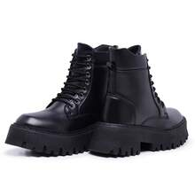 Blogger Tractor Boot Mid-Calf - 黑色 - 查看 34