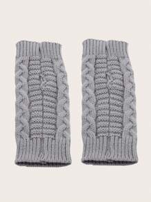 1 cặp Găng tay đan nửa ngón ấm áp cho nữ, mềm mại, ấm áp và thoáng khí cho mùa thu đông, thiết kế hở ngón để dễ dàng sử dụng điện thoại, hoàn hảo cho thời tiết lạnh, hoạt động ngoài trời và sử dụng hàng ngày - Nhiều màu - Xem 11