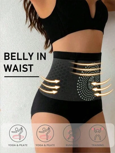 Damen Schlankheits-Leggings mit hoher Taille. Thermische Kompressionsstrumpfhosen. Geeignet für den täglichen Gebrauch, Outdoor-Laufen, Yoga, Training und Formung. Mit rutschfestem Bund, körperbetonter und po-hebender Passform. Formendes Shorts-Unterhemd. Fitnesszubehör für Bauchschlank-Korsetts, Lendengürtel für Bauchschlank-Korsetts