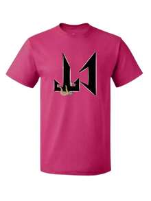 playera ct invertido volteado enfrente grande corrido tumbad neta - Rosa Fucsia - Ver 2