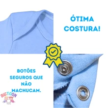 Kit 2 Short Baby Jumpsuits In Plain Printed Suede PROMOTION - Màu vàng - Xem 5