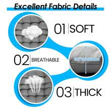 Cama plegable para camping con capacidad de 500 libras, sillón reclinable de 4 posiciones, cama plegable con colchón y almohada extraíbles, camas plegables portátiles para camping, hogar, oficina, jardín, piscina (negro gris)