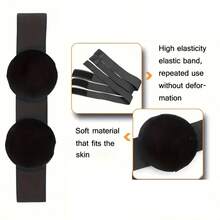 3pcEdge Melt Band With Ear Protector For Lace Wigs Elastic BandWith Logo Personalized For Laying Lace Edge Hair Band - Black - View 3