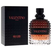 Uomo Born In Roma Coral Fantasy By Valentino para hombre - 100 ml Eau de Toilette Vaporizador - transparente - Ver 3