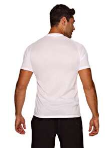 Xaan Men's Dry-Fit Shirt/T-Shirt For Premium Gym - trắng - Xem 3