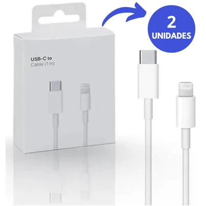 KIt Cabo de IPhone Turbo De Máxima Durabilidade