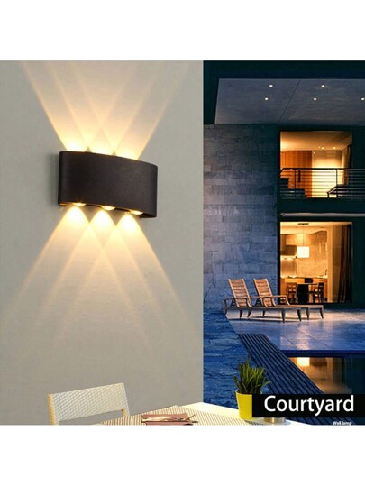 CANMEIJIA Waterproof LED Wand Verlichting Fixture, High Lumen Output 3000/4000/6500K, Aluminum/Plastic Outdoor Lighting, IP65 Rated, 85V 265V, Patio, Stairwell, Street, Indoor Areas, Kitchen, Bedroom, Hallway