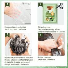 20 Bolsas Tinte De Cabello De Burbujas De Plantas Naturales - Marrón oscuro - Ver 7