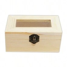 Coffret décoratif en bois 3 pièces 1 pièce, bois massif avec serrure, boîte de rangement rétro, grande et petite boîte en bois rectangulaire, boîte d'emballage en bois, boîte cadeau