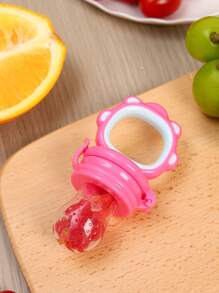 Baby Fruit Bite Toy, Vegetable Bite Bag, Baby Pacifier Bag, Silicone Teething Feeder, Fruit Feeder, Silicone Mesh Bag, Baby Feeding Utensils, Sealed Plastic Bag