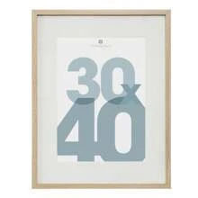 Well Home - Natural Wood Photo Frame For 30 X 40 Cm Images. Free Shipping In 24/48 Hours - Multicolor - View 1