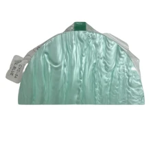 Colorful Acrylic Half Circle Triangles Clutch Bag