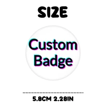 Huy hiệu tùy chỉnh 2.28In Tạo huy hiệu ghim nút của riêng bạn, huy hiệu tùy chỉnh, huy hiệu cá nhân hóa, ghim nút đầy đủ màu sắc, huy hiệu nút tùy chỉnh, huy hiệu, ghim nút có ảnh và văn bản, quà tặng đầy đủ màu sắc, quà tặng Halloween, quà tặng Lễ tạ ơn, quà tặng Giáng sinh - Nhiều màu - Xem 2