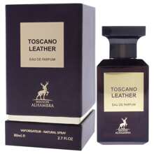 Toscano Leather de Maison Alhambra para hombres - Vaporizador de Eau de Parfum de 2.7 Oz - transparente - Ver 4