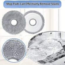 Bộ phụ kiện 19 món cho Dreame L20 Ultra, Máy hút bụi robot hoàn chỉnh L20 Ultra, 1 chổi chính, 4 bộ lọc HEPA, 4 túi đựng bụi, 4 khăn lau, 6 chổi phụ, Bộ phụ tùng thay thế - 19 chiếc - Xem 6