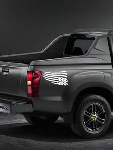 Universal Car USA Flag Sticker For Cars SUV Trucks Vehicle Door Side Window Windshield Gaphics Splsh America Flag Decor Decal Auto Tuning Accessories - 40x23.5cm/15.75x9.25inch - View 2