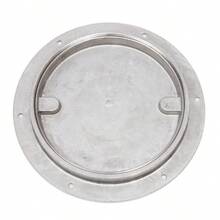 ZhdnBhnos LINSIE 316 Grade Stainless Steel Inspection Deck Plate, 6inch Round Boat Access Hatch Cover/Deck Plate/Inspection Hatch, For Marine Boat Yacht Truck RV 6Inch Boat Marine Deck Plate Inspection Access Hatch Cover 316 Stainless Steel The Best Gift/Present For Family&Friends Happy Christmas - Silver - View 5