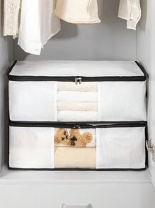 1 pièce/3 pièces Nouveau sac de rangement de couette en tissu, sac de tri de vêtements et de couette de grande capacité, sac d'emballage pour le déménagement étanche à la poussière et à l'humidité, 3 tailles au choix. Pour le rangement dans la chambre, l'organisateur, la maison. Pour chemise blanche pour femme, pantalon noir pour femme, vêtements d'hiver pour femme, robe, vêtements d'hiver pour femme, robes élégantes pour femme, chemise blanche pour femme, manches longues, combinaison blanche pour femme, robes de printemps pour femme, tenues de printemps pour femme, printemps, vêtements de printemps, minimaliste, rangement de hauts d'été