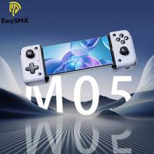 EasySMX M05 Android Mobile Phone Gaming Controller Compatible With IOS 15 Series And Above, USB/BT+Direct Connection,With Vibration Feedback,Support For Mapping,Programmable Controller