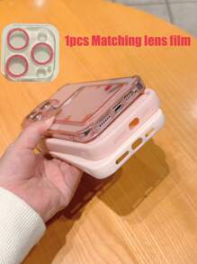 苹果卡夹 3 件/套 手机壳 带镜头膜 - 彩色 - 查看 3