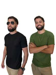 3 Men's Ribbed Women's Blouse - 彩色 - 查看 4