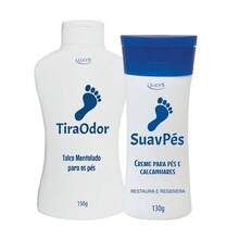 Odor Remover Kit With Menthol Talcum Powder 150g And Foot And Heel Cream 130g - Lucys - Nhiều màu - Xem 1