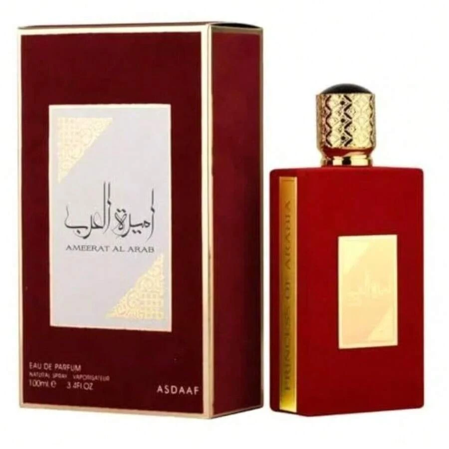 Asdaaf Ameerat Al Arab By Lattafa 3.4 Oz EDP Parfum Cologne Unisex NEW Sealed - 1 - View 1
