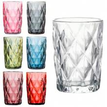 Diamond Collection 2-Piece Diamond Glass Cup Set 370ml - 黑色 - 查看 2