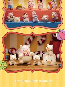 Cute Blind Box In Bloom Collection Celebration Series, Random Collection Of 1pc Blind Bag, Perfect For Birthday Party Decorations And Car/Desk Display - A Blind Box Will Be Sent Randomly - View 2