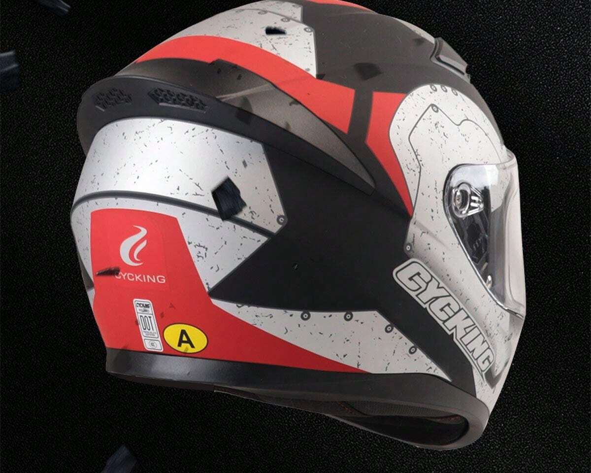 Motorcycle Helmets Full Face Vintage Combination Helmet Winter Modular ...
