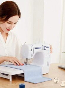 1 pezzo Contenitore portabobine in plastica per macchina da cucire, Scatola portafili per macchina da cucire,Organizer vuoto con 25/36 scomparti per rocchetti e 25/36 pezzi di rocchetti di plastica